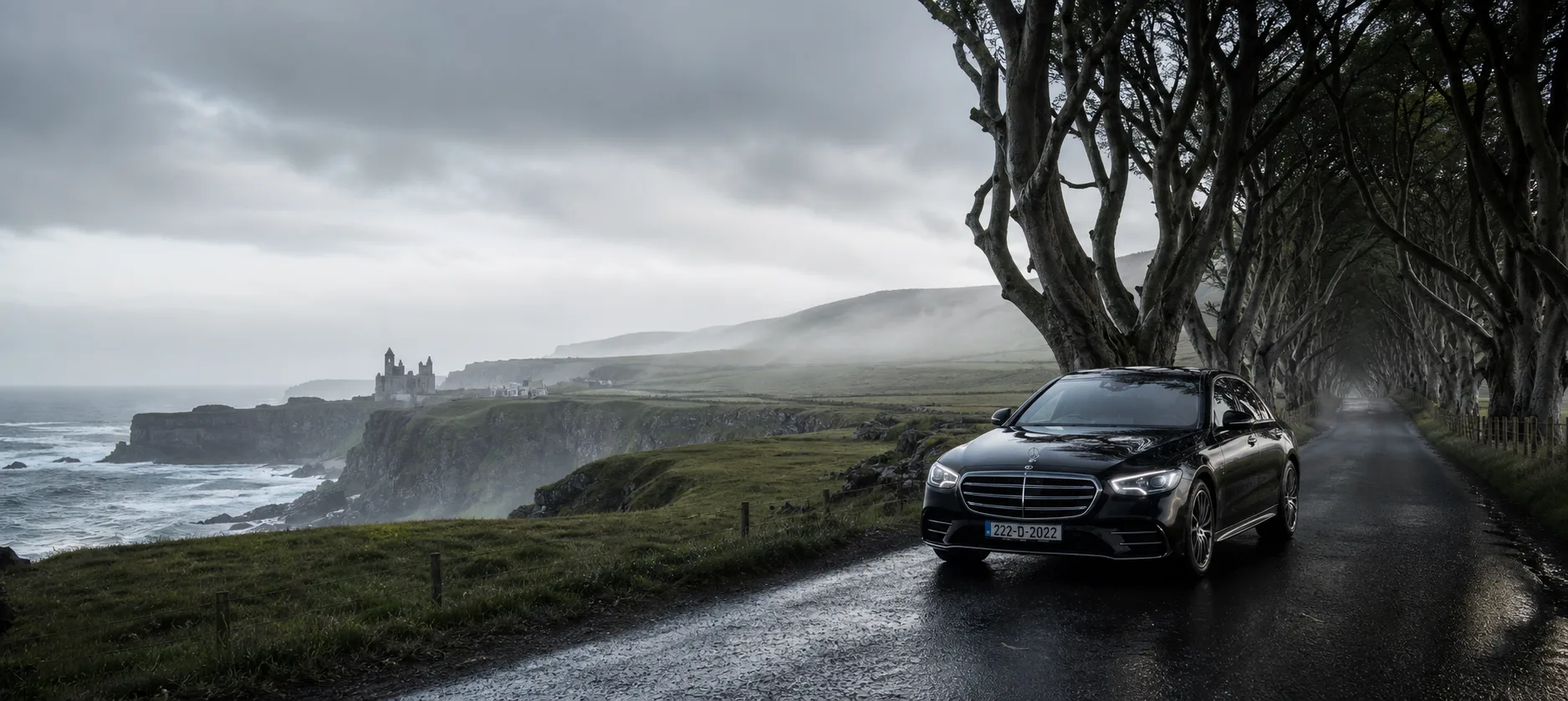 Northern Ireland coastline and Causeway Coast scenery.